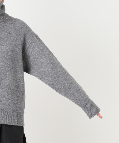 IENA LA BOUCLE(イエナラブークル)の「《追加》IENA LA BOUCLE ZIP プルオーバー(ニット/セーター・レディース・チャコールグレー/ブラック・FREE)」の22枚目の写真