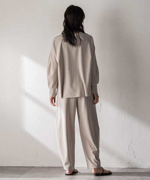 MAYSON GREY(メイソングレイ)の「NEW叶えるカットカーディガン(Tシャツ/カットソー・レディース・ブラック/オフホワイト/ベージュ・M)」の12枚目の写真
