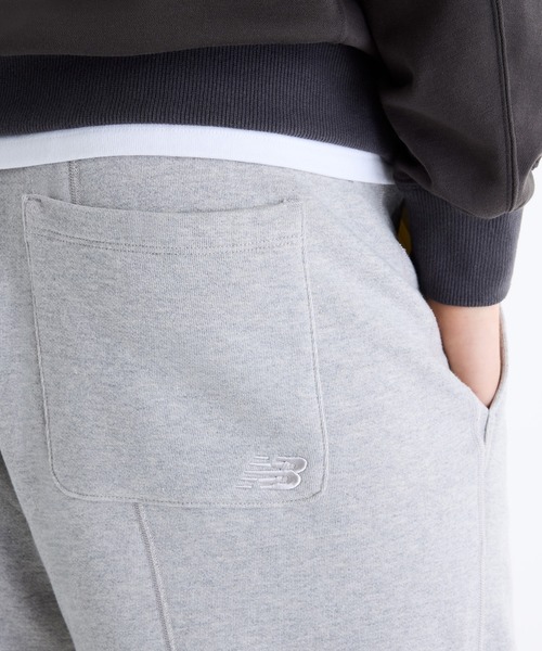 NEW BALANCE(ニューバランス)の「NB GREY ストレートパンツ(リラックス)(スウェットパンツ・メンズ・ヘザーグレー/ブラック・SMALL/MEDIUM/LARGE/X-LARGE/XX-LARGE)」の10枚目の写真