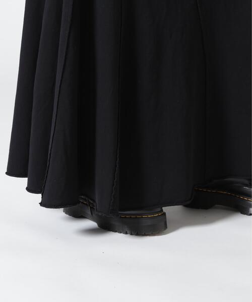 AULA AILA(アウラアイラ)の「AULA AILA/アウラアイラ/DENIM SWEAT DOCKING FLARE SKIRT(スカート・レディース・ブラック/ブルー系その他3・0)」の10枚目の写真
