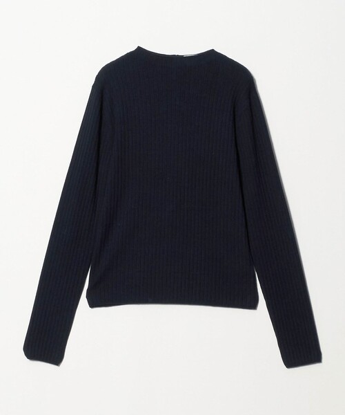 Steven Alan(スティーブンアラン)の「<Steven Alan>コットン カシミヤ ボトルネック ニット(ニット/セーター・レディース・モカ/オフホワイト/オリーブ/ネイビー・FREE)」の4枚目の写真