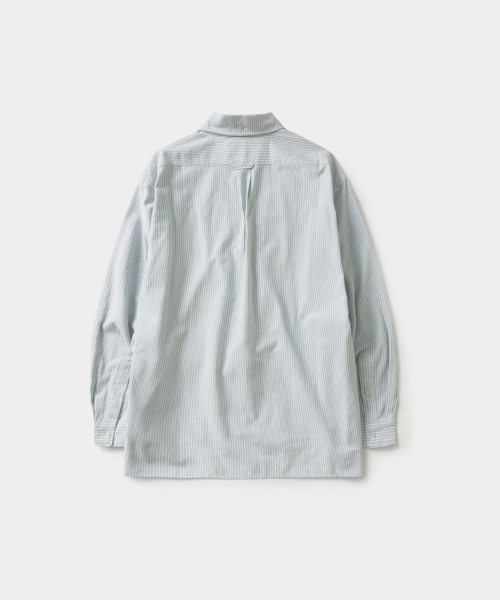HAVE HAD(ハブヘッド)の「オックスフォードワークシャツ (ストライプブルー)(シャツ/ブラウス・メンズ・その他・MEDIUM/LARGE/X-LARGE)」の2枚目の写真