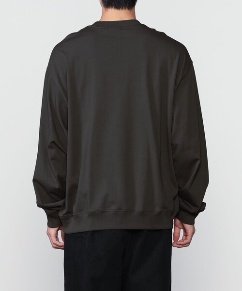 handvaerk(ハンドバーク)の「handvaerk | コットン クルーネック長袖Tシャツ MEN(スウェット・メンズ・ブラック系その他/グレー系その他・S/L/M)」の10枚目の写真