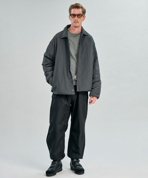 handvaerk(ハンドバーク)の「handvaerk | コットン クルーネック長袖Tシャツ MEN(スウェット・メンズ・ブラック系その他/グレー系その他・S/L/M)」の13枚目の写真