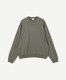 handvaerk | コットン クルーネック長袖Tシャツ MEN