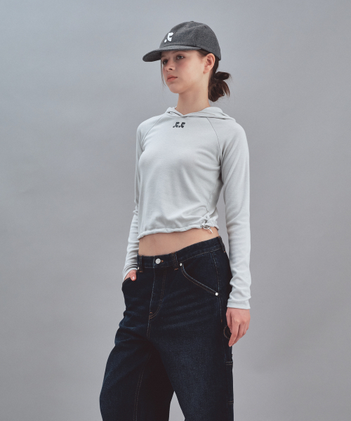 Rest&Recreation(レストアンドレクリエーション)の「HOOD LONG SLEEVE - MINT(パーカー・レディース・その他・ONE)」の1枚目の写真
