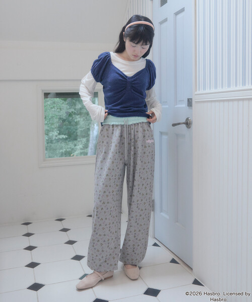 Unblend(アンブレンド)の「【Unblend】Blythe別注 アソートデザイン 配色 2WAYウエスト ロゴ刺繍 スウェットパンツ(スウェットパンツ・レディース・ミント/ブラウン/杢グレー・M/S)」の16枚目の写真