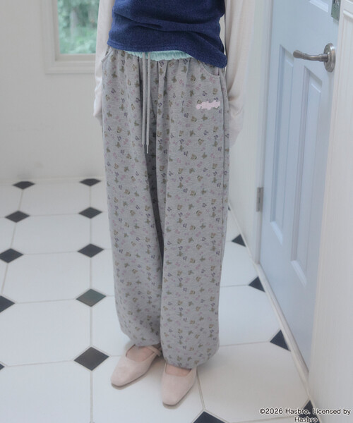 Unblend(アンブレンド)の「【Unblend】Blythe別注 アソートデザイン 配色 2WAYウエスト ロゴ刺繍 スウェットパンツ(スウェットパンツ・レディース・ミント/ブラウン/杢グレー・M/S)」の19枚目の写真