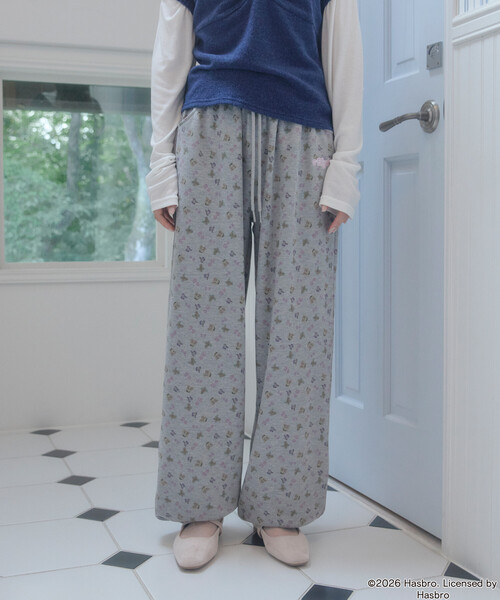 Unblend(アンブレンド)の「【Unblend】Blythe別注 アソートデザイン 配色 2WAYウエスト ロゴ刺繍 スウェットパンツ(スウェットパンツ・レディース・ミント/ブラウン/杢グレー・M/S)」の20枚目の写真