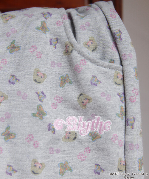 Unblend(アンブレンド)の「【Unblend】Blythe別注 アソートデザイン 配色 2WAYウエスト ロゴ刺繍 スウェットパンツ(スウェットパンツ・レディース・ミント/ブラウン/杢グレー・M/S)」の7枚目の写真