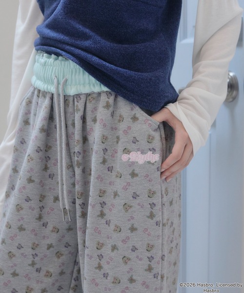 Unblend(アンブレンド)の「【Unblend】Blythe別注 アソートデザイン 配色 2WAYウエスト ロゴ刺繍 スウェットパンツ(スウェットパンツ・レディース・ミント/ブラウン/杢グレー・M/S)」の1枚目の写真