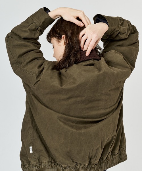 WETTEMPT（ウィテンプト）の「SULFUR DYED QUILTED TWILL BLOUSON / サルファーダイ キルティングツイルブルゾン（ブルゾン・メンズ・カーキ/ブラウン/ダークオリーブ/ブラック・SMALL/MEDIUM/LARGE）」の20枚目の写真