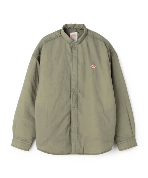 DANTON(ダントン)の「Women's Insulation Nylon Shirt Jacket(ダウンジャケット/コート・レディース・ブラック/オリーブ/チャコール・38/34/36)」の3枚目の写真