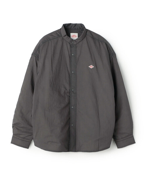 DANTON(ダントン)の「Women's Insulation Nylon Shirt Jacket(ダウンジャケット/コート・レディース・ブラック/オリーブ/チャコール・38/34/36)」の1枚目の写真