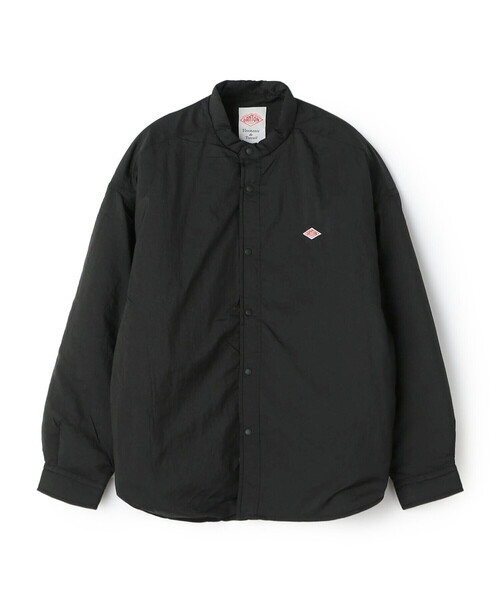 DANTON(ダントン)の「Women's Insulation Nylon Shirt Jacket(ダウンジャケット/コート・レディース・ブラック/オリーブ/チャコール・38/34/36)」の12枚目の写真