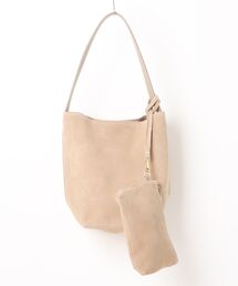 【AULENTTI/オウレンティ】スウェードワンハンドルバッグ/ポーチ付き/デイリー/秋カラー【WEB限定】