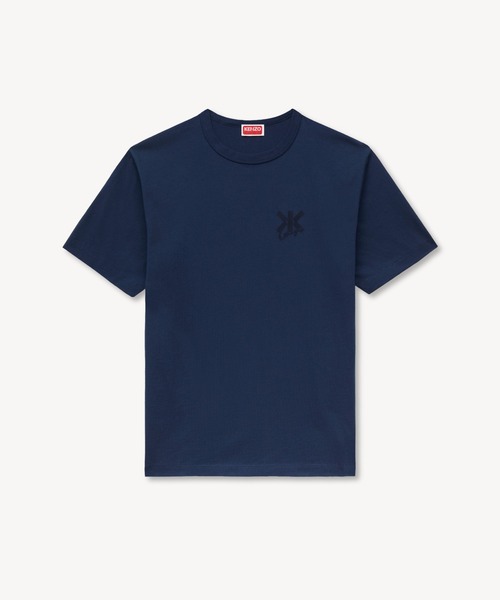 KENZO(ケンゾー)の「GOTS KENZO DOUBLE K CLASSIC T-SHIRT(Tシャツ/カットソー・メンズ・ブルー系その他・SMALL/LARGE/X-LARGE/X-SMALL/MEDIUM)」の1枚目の写真