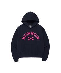 MEOW MEOW CAT EAR HOODIE NAVY(CV2GFFM401A)