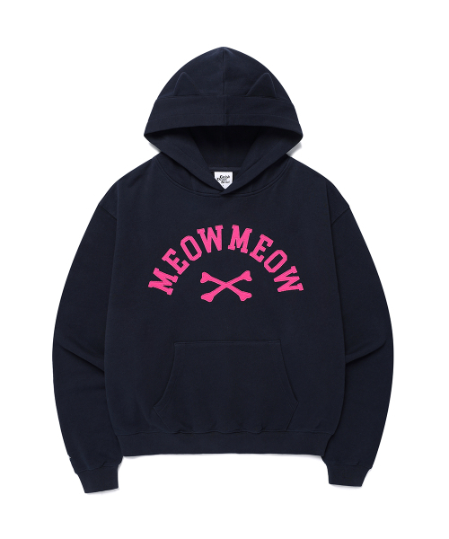 Cavish(カビシ)の「MEOW MEOW CAT EAR HOODIE NAVY(CV2GFFM401A)(パーカー・レディース・ネイビー・MEDIUM/SMALL)」の3枚目の写真