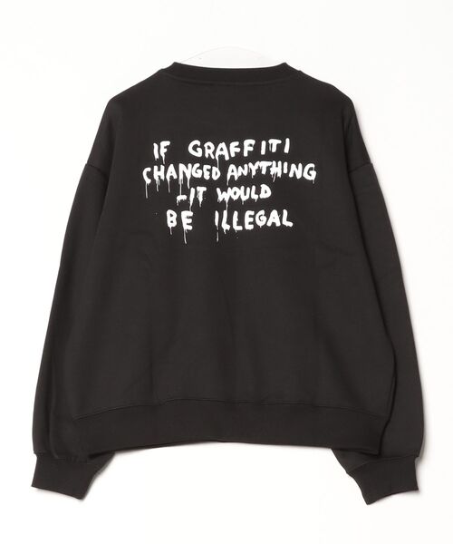 TETE HOMME(テットオム)の「【BRANDALISED/ブランダライズド】アソート グラフィックアート クルーネックスウェットプルオーバー(Tシャツ/カットソー・メンズ・ブラック系1/ブラック系2/ホワイト系1/ライトグレー系2/ライトグレー系1/ホワイト系2・MEDIUM/LARGE/X-LARGE)」の7枚目の写真