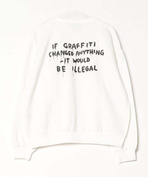 TETE HOMME(テットオム)の「【BRANDALISED/ブランダライズド】アソート グラフィックアート クルーネックスウェットプルオーバー(Tシャツ/カットソー・メンズ・ブラック系1/ブラック系2/ホワイト系1/ライトグレー系2/ライトグレー系1/ホワイト系2・MEDIUM/LARGE/X-LARGE)」の11枚目の写真