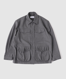 SAGE NATION / セイジネーション FIELD JACKET BLACK LIGHT GREY