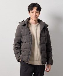 a.v.v（アーヴェヴェ）の「【ダウン混率90%】デタッチャブルフードストレッチダウンブルゾン【軽量/撥水】（ダウンジャケット/コート）」