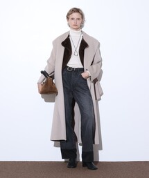 allureville（アルアバイル）の「◇カシミヤ混リバーショールコート（ダッフルコート）」