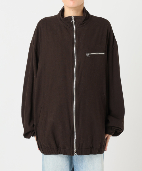 JANE SMITH / JOHN SMITH(ジェーンスミスジョンスミス)の「JANE SMITH / ジェーンスミス GARMENT DYED SILK NOIL ZIP ブルゾン(その他アウター・レディース・ブラウン・FREE)」の16枚目の写真