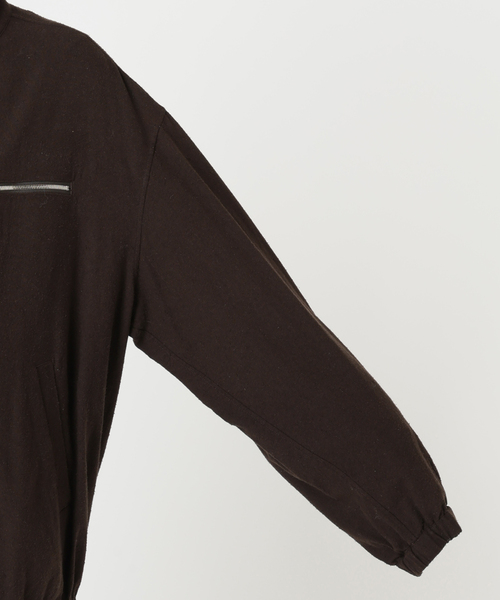 JANE SMITH / JOHN SMITH(ジェーンスミスジョンスミス)の「JANE SMITH / ジェーンスミス GARMENT DYED SILK NOIL ZIP ブルゾン(その他アウター・レディース・ブラウン・FREE)」の8枚目の写真