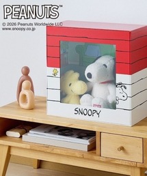 PEANUTS（ピーナッツ）の「【ファンと作った】 ぬいぐるみ収納ボックス「スヌーピー」（収納グッズ）」