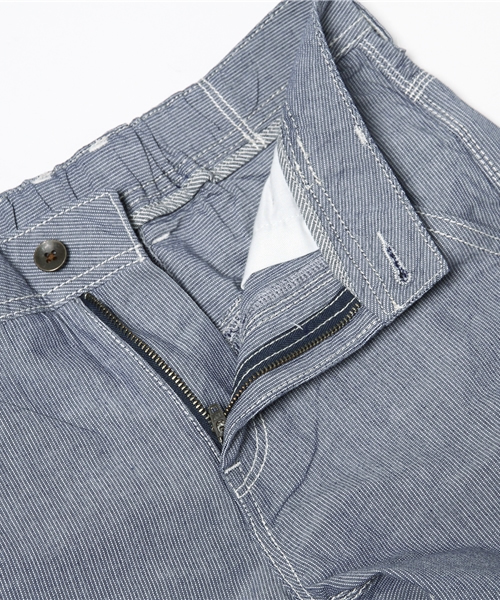 LBC（エルビーシー）の「コットンシャンブレーストライプパンツ（その他パンツ・レディース・ネイビー/ブルー・SMALL/LARGE/MEDIUM）」の10枚目の写真