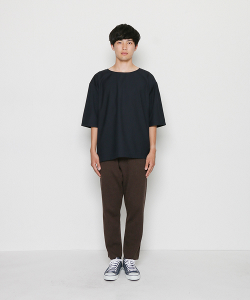 SENSE OF PLACE by URBAN RESEARCH（センスオブプレイスバイアーバンリサーチ）の「ミラノリブニットパンツ（その他パンツ・メンズ・ブラック/グレー/ブラウン・LARGE/MEDIUM）」の5枚目の写真