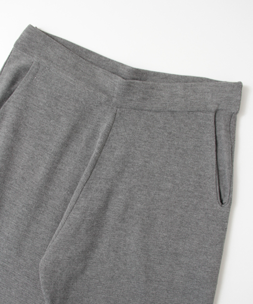 SENSE OF PLACE by URBAN RESEARCH（センスオブプレイスバイアーバンリサーチ）の「ミラノリブニットパンツ（その他パンツ・メンズ・ブラック/グレー/ブラウン・LARGE/MEDIUM）」の14枚目の写真