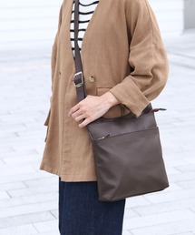 Jamale（ジャマレ）の「牛革レザーショルダーバッグ（ショルダーバッグ）」