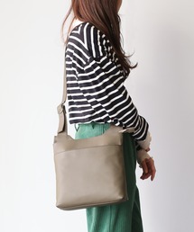 Jamale（ジャマレ）の「牛革レザーショルダーバッグ（ショルダーバッグ）」