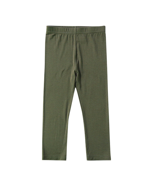 devirock（デビロック）の「天使のレギンス 7分丈 スパッツ（レギンス/スパッツ・キッズ・カーキ/スモークピンク/ダークネイビー/ブラック/ブラック系その他/杢グレー/ホワイト/ヘザーチャコール/マスタード/ホワイト系その他/ブラック系その他2・150cm/90cm/160cm/100cm/130cm/80ｃｍ/120cm/140cm/110cm）」の8枚目の写真