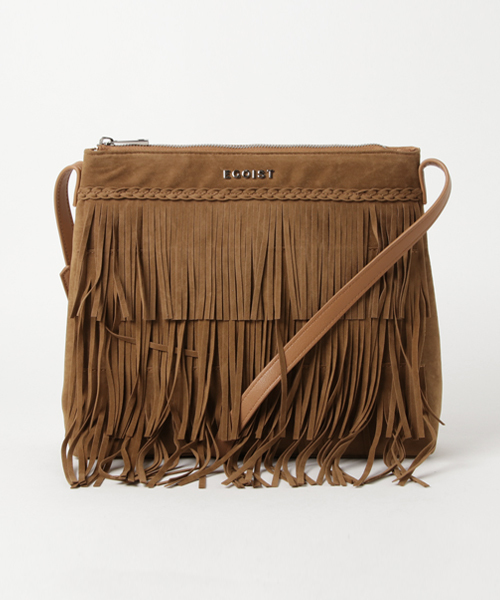 EGOIST(エゴイスト)の「フリンジショルダーバッグ(ショルダーバッグ・レディース・ブラック/キャメル・FREE)」の11枚目の写真