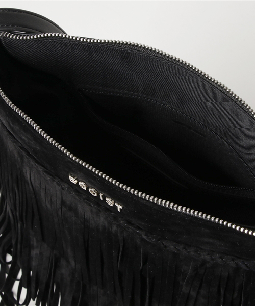 EGOIST(エゴイスト)の「フリンジショルダーバッグ(ショルダーバッグ・レディース・ブラック/キャメル・FREE)」の8枚目の写真