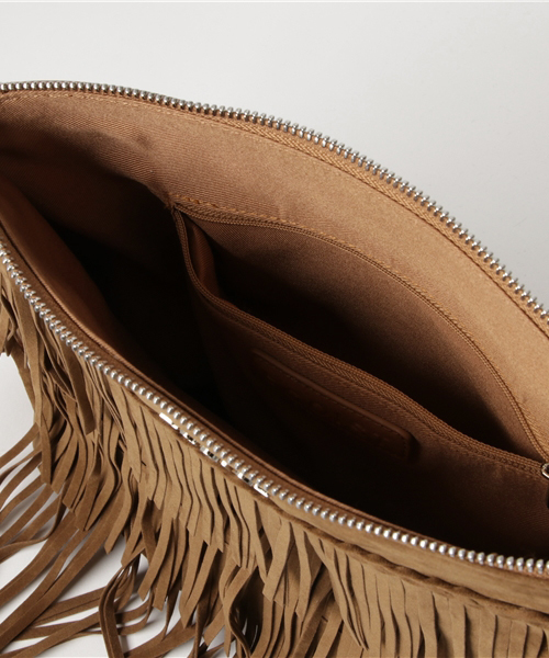 EGOIST(エゴイスト)の「フリンジショルダーバッグ(ショルダーバッグ・レディース・ブラック/キャメル・FREE)」の9枚目の写真