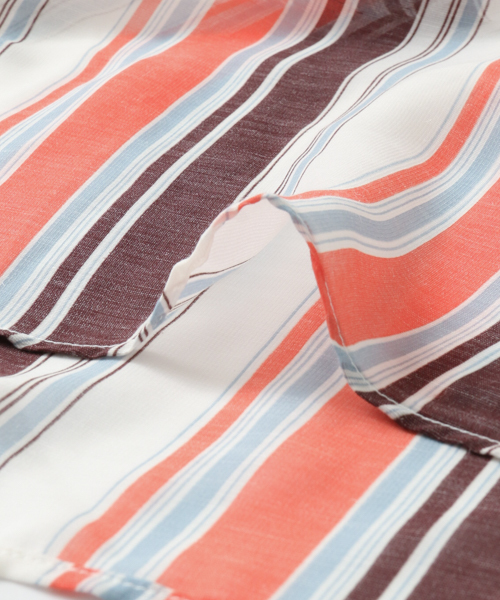 URBAN RESEARCH（アーバンリサーチ）の「マルチストライプブラウス（Tシャツ/カットソー・レディース・イエロー/オレンジ・FREE）」の15枚目の写真