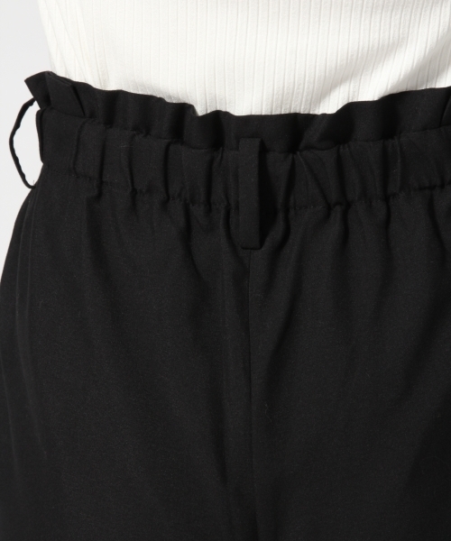 GLOBAL WORK(グローバルワーク)の「リボンキャロットパンツ/764373 (その他パンツ・レディース・ブラック/カーキ/ベージュ・SMALL/LARGE/MEDIUM)」の7枚目の写真