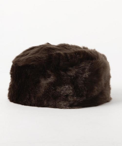 Another Edition（アナザーエディション）の「CASSELINI RUSSIAN HAT（ハット・レディース・マスタード/ダークブラウン・FREE）」の3枚目の写真