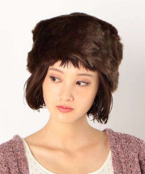 Another Edition（アナザーエディション）の「CASSELINI RUSSIAN HAT（ハット・レディース・マスタード/ダークブラウン・FREE）」の7枚目の写真