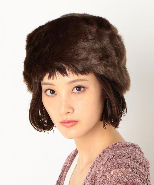 Another Edition（アナザーエディション）の「CASSELINI RUSSIAN HAT（ハット・レディース・マスタード/ダークブラウン・FREE）」の8枚目の写真