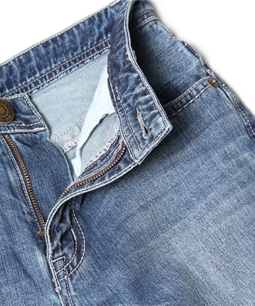 WEGO（ウィゴー）の「9分丈ボーイフレンドデニム（デニムパンツ・レディース・インディゴブルー・MEDIUM/LARGE）」の8枚目の写真