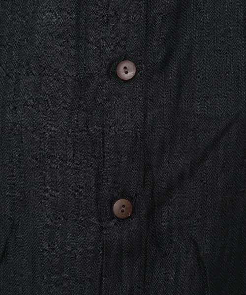 チャイハネ（チャイハネ）の「【チャイハネ】フォークロア刺繍ロングシャツワンピース（シャツワンピース・レディース・ホワイト/レッド/ブラック/ターコイズブルー・FREE）」の8枚目の写真