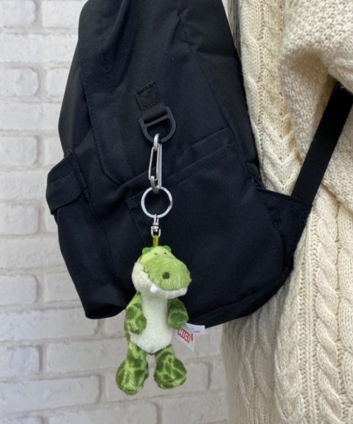nici(ニキ)の「NICI/キーリング ワイルドフレンズ23 ビーンバッグ ワニ テリー 10cm(キーホルダー・レディース・グリーン・ONE SIZE)」の6枚目の写真