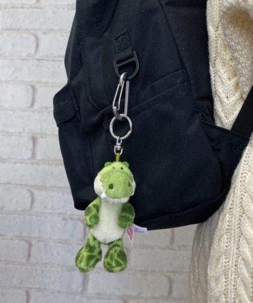 nici(ニキ)の「NICI/キーリング ワイルドフレンズ23 ビーンバッグ ワニ テリー 10cm(キーホルダー・レディース・グリーン・ONE SIZE)」の5枚目の写真