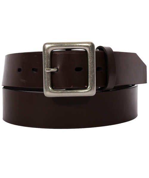 8(eight)(エイト)の「ロングタイプ PUレザー バックルベルト (ベルト・メンズ・ブラウン/ブラック・FREE)」の1枚目の写真